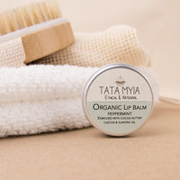 Organic peppermint lip balm tatamyia